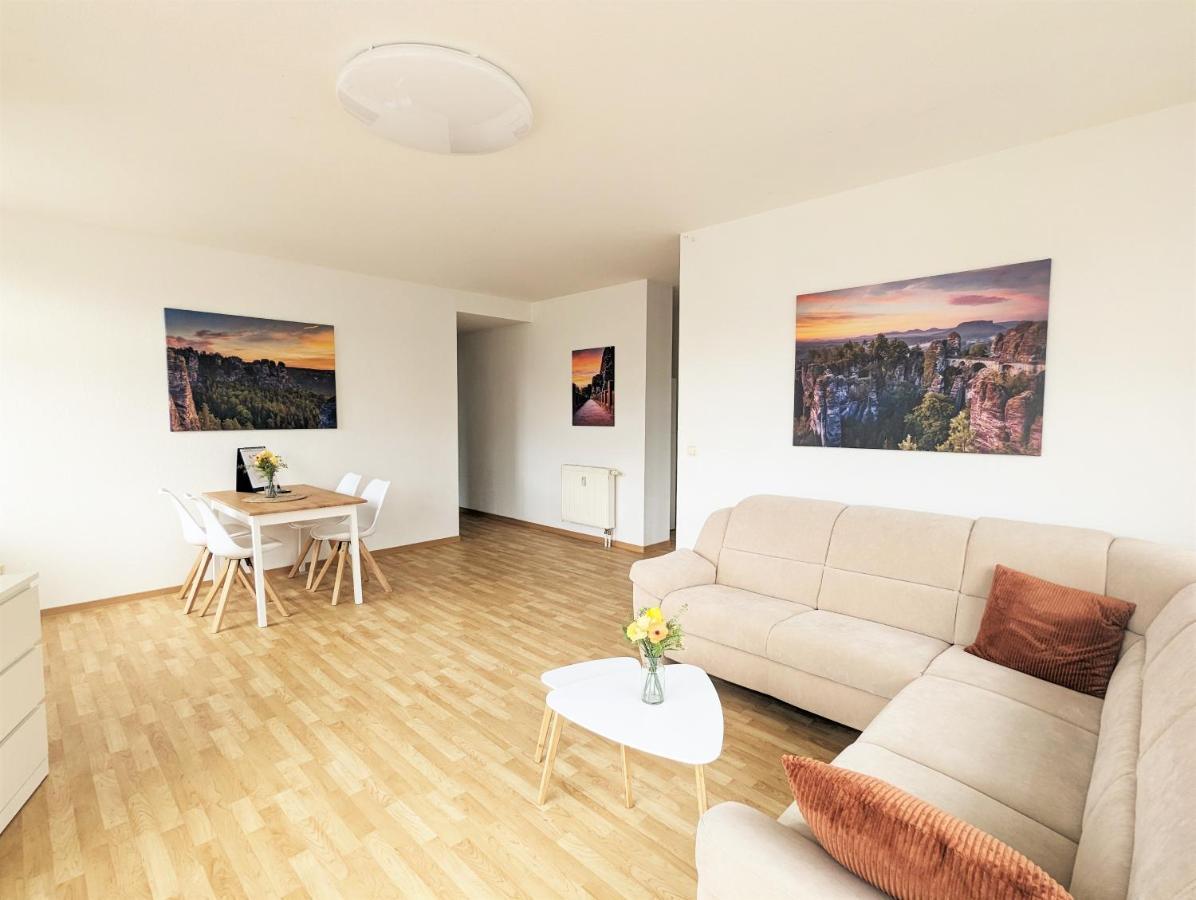 Lichtdurchflutete Helle Wohnung Mit Garten Sauna & Pool - Hw3 Sebnitz Εξωτερικό φωτογραφία