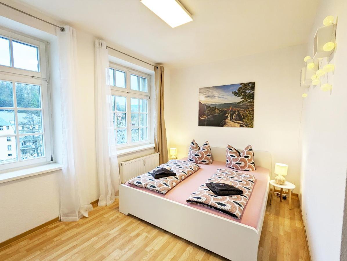 Lichtdurchflutete Helle Wohnung Mit Garten Sauna & Pool - Hw3 Sebnitz Εξωτερικό φωτογραφία