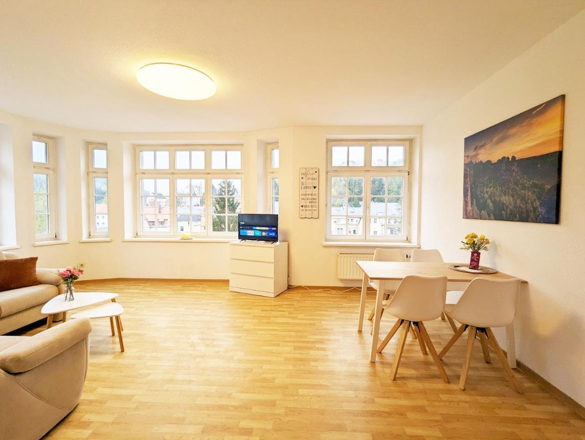 Lichtdurchflutete Helle Wohnung Mit Garten Sauna & Pool - Hw3 Sebnitz Εξωτερικό φωτογραφία
