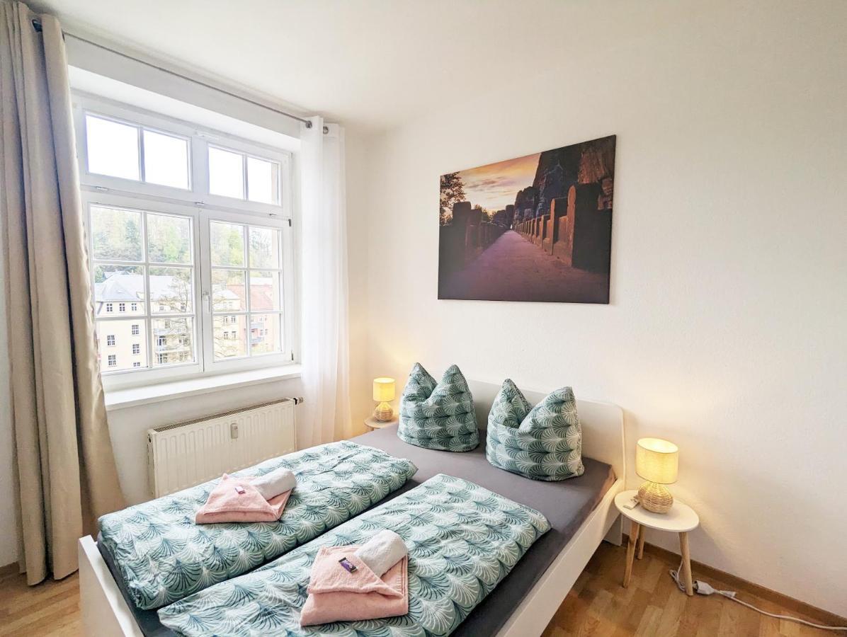 Lichtdurchflutete Helle Wohnung Mit Garten Sauna & Pool - Hw3 Sebnitz Εξωτερικό φωτογραφία